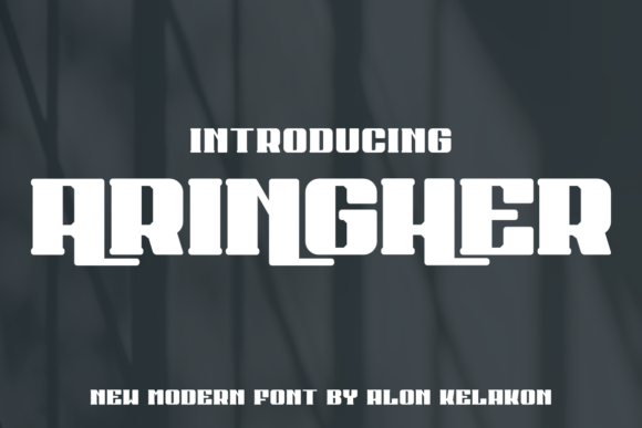 Aringher: The Bold Font That Elevates Your Brand