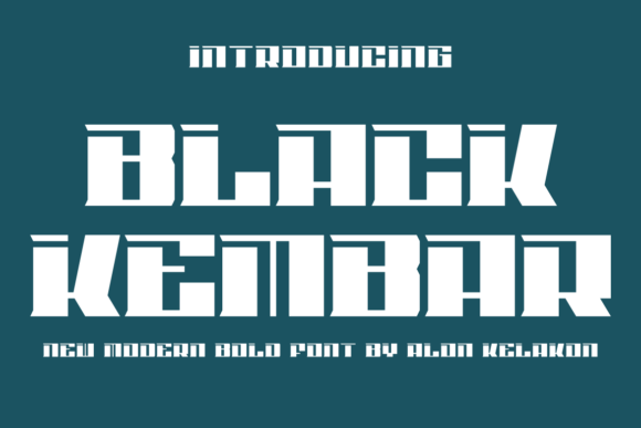 Black Kembar: The Bold Font for Commanding Visual Impact