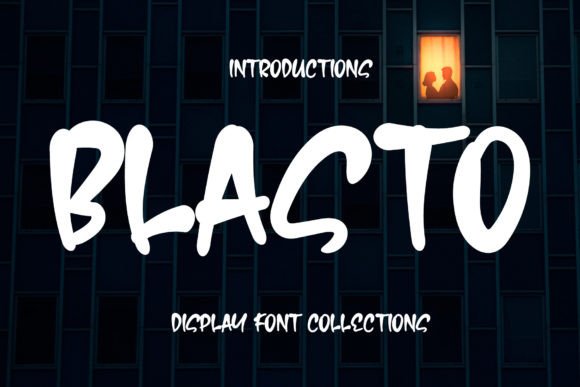 Blasto: A Versatile Display Font for Digital Design