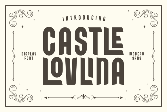 Castle Lovlina: A Font That Elevates Your Brand