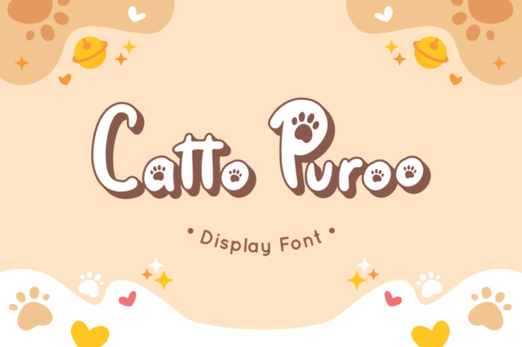 Catto Puroo: A Playful Display Font for Modern Web Design