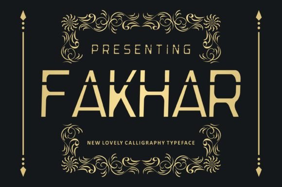 Fakhar: A Display Font That Elevates Campaigns with Style