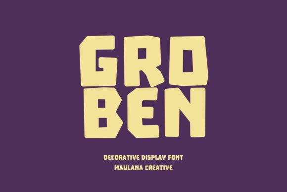 Groben: A Bold Choice for Editorial Impact