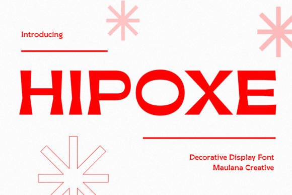 Hipoxe: A Display Font for Modern Web Design