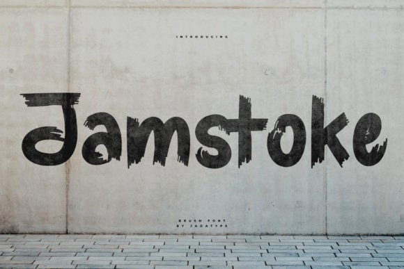Jamstoke: A Font That Breathes Life Into Your Creations