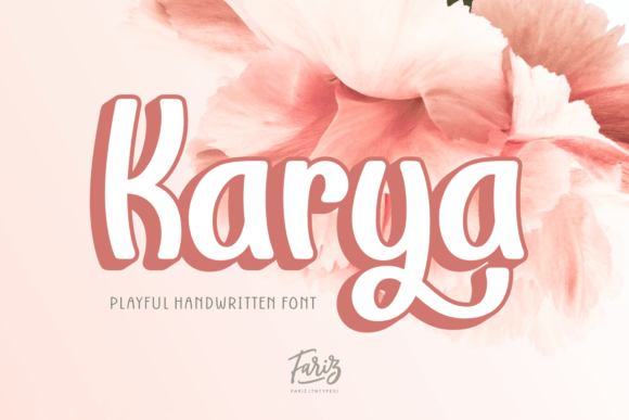 Karya: A Font That Speaks with Color and Confidence