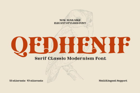 Qedhenif: The Font That Elevates Your Brand’s Visual Identity