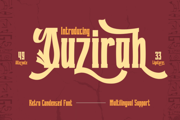 Quzirah: The Font That Gave My Bakery a Vintage Vibe