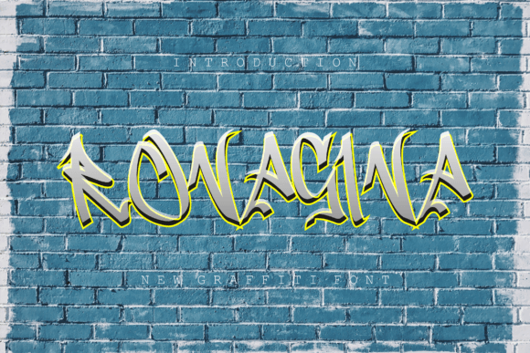 Ronagina: A Display Font for Editorial Expression