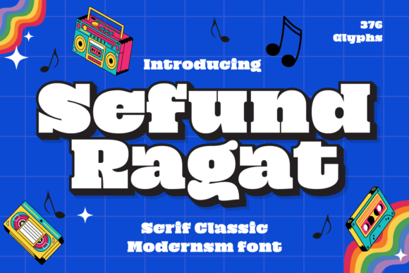 Sefund Ragat: A Bold Serif Font for Editorial Impact