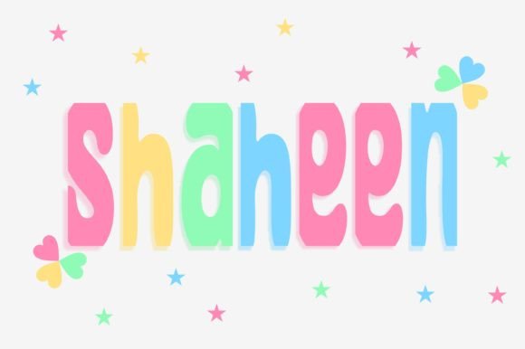 Shaheen: A Display Font That Elevates Brand Design