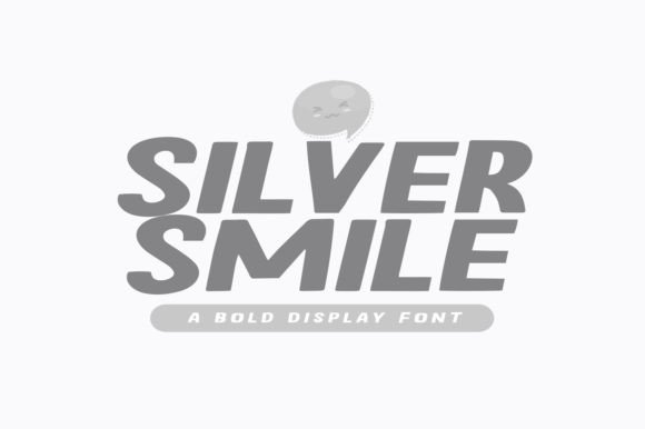 Silver Smile: The Playful Font for Memorable Branding