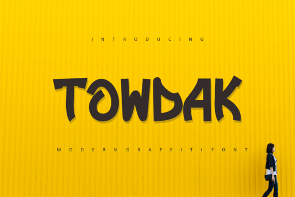 Towdak: A Font That Adds Personality to Your Editorial Design